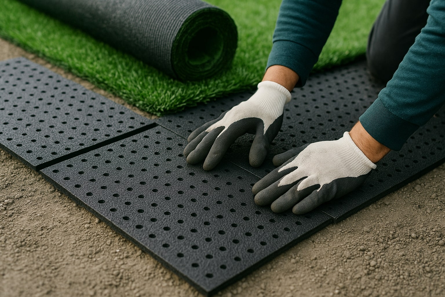 Shockpad instalado
